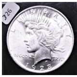 1923 PEACE DOLLAR CHOICE BU