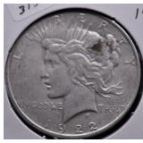 1922 D PEACE DOLLAR VF