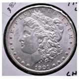 1901 O MORGAN DOLLAR CHOICE BU