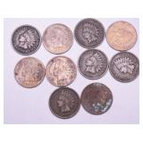 10 INDIAN HEAD CENTS