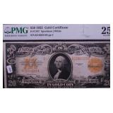 PMG VF 25 20 $ GOLD CERTIFICATE