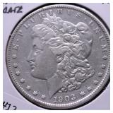 1903 O MORGAN DOLLAR VF DETAILS