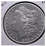 1902 O MORGAN DOLLAR  AU