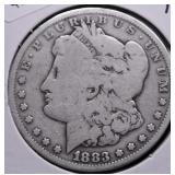 1883 CC MORGAN DOLLAR  G