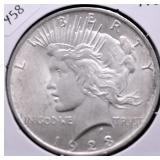 1923 PEACE DOLLAR CHOICE BU