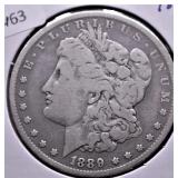 1889 O MORGAN DOLLAR  VG