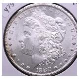 1880 S MORGAN DOLLAR CH BU