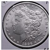 1896 MORGAN DOLLAR CHOICE BU