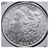 1882 MORGAN DOLLAR CHOICE BU