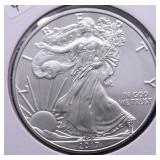 2017 SILVER EAGLE  GEM