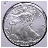 2020 SILVER EAGLE  GEM