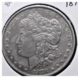 1878 MORGAN DOLLAR XF