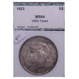 1923 PCI MS 63 PEACE DOLLAR