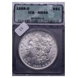 1888 O ICG MS 63 MORGAN DOLLAR