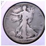 1921 D WALKING HALF DOLLAR G RARE DATE