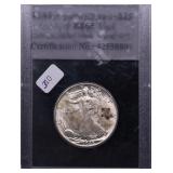 1945 AGS MS65 WALKING HALF DOLLAR