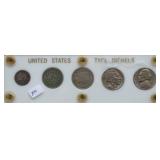 US TYPE NICKEL SET