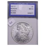 1901 O IGS MS63 MORGAN DOLLAR