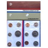 1984 MINT SET P D MINTS