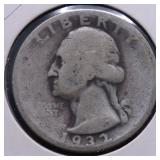 1932 WASHINGTON QUARTER G
