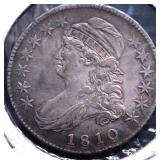 1810 BUST HALF DOLLAR XF