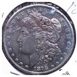 1878 S CHOICE BU TONER MORGAN DOLLAR