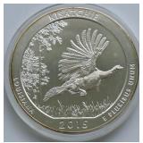 5 OZ .999 SILVER ATB QUARTER
