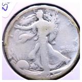 1923 S WALKING HALF DOLLAR G