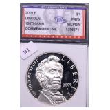 IGS PF70DC LINCOLN SILVER DOLLAR