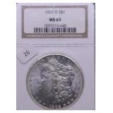 1902 O NGC MS63 MORGAN DOLLAR