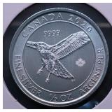 1/2 OZ .9999 SILVER CANAD MAPLE LEAF