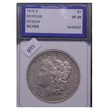 1978 S IGS VF20 MORGAN DOLLAR