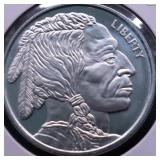 1 OZ .999 SILVER ROUND