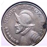 1966 PANAMA 1/2 BALBOA XF