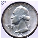 1941 S CHOICE BU WASHINGTON QUARTER
