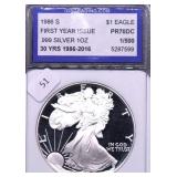 1986 IGS PF70DC SILVER EAGLE