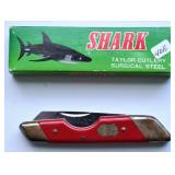 SHARK ELK HORN KNIFE 1992 KNOXVILLE WORLD FAIR