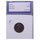 1909 IGS VG 8 LINCOLN CENT