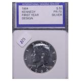 1964 IGS PF70 KENNEDY HALF DOLLAR