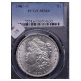1901 O PCGS MS64 MORGAN DOLLAR