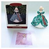 HALLMARK HOLIDAY BARBIE #3 LIKE NEW