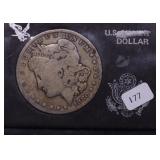 1880 S MORGAN DIOLLAR VG