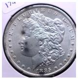 1885 O CHOICE BU MORGAN DOLLAR