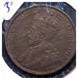 1912 CANADA LARGE CENT CHOICE BU