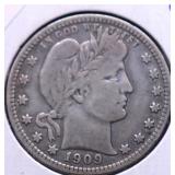 1909 S BARBER QUARTER F