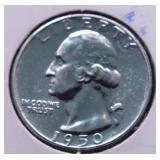 1950 PROOF WASHINGTON QUARTER