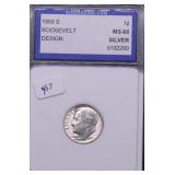 1955 S IGS MS68 ROOSEVELT DIME