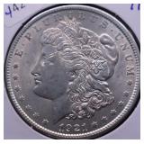 1921 MORGAN DOLLAR AU