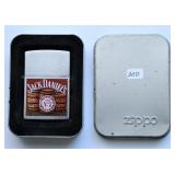ZIPPO JACK DANIELS LIGHTER W/CASE