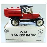 ERTL 1918 DIECAST METAL TANKER BANK MINT CONDITION